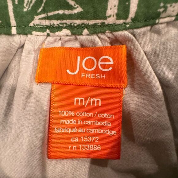 Green Patterned Women's Dress - Picture 5 of 5